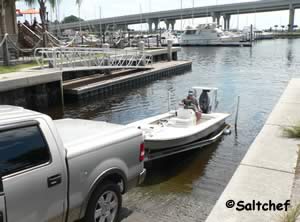 boat launching ramp ICW atlantic beach florida